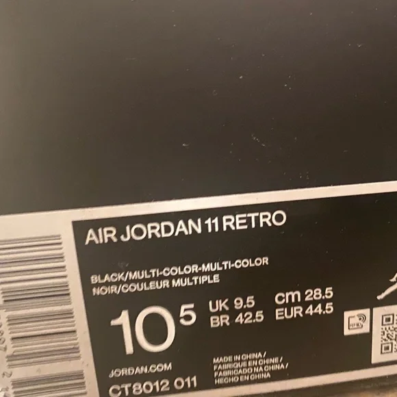 Jordan 11 RetroJubilee 25th Anniversary